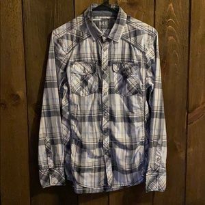BKE Tailored Fit Long Sleeve Button Down